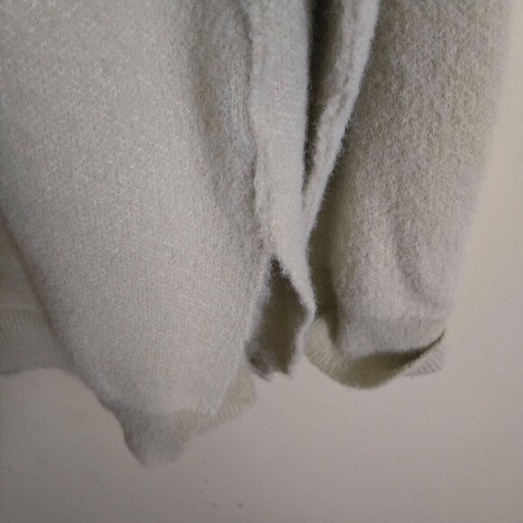 Free People Sweater Weather V Neck Marzipan Combo Oversized Sweater Size M - Picture 4 of 7